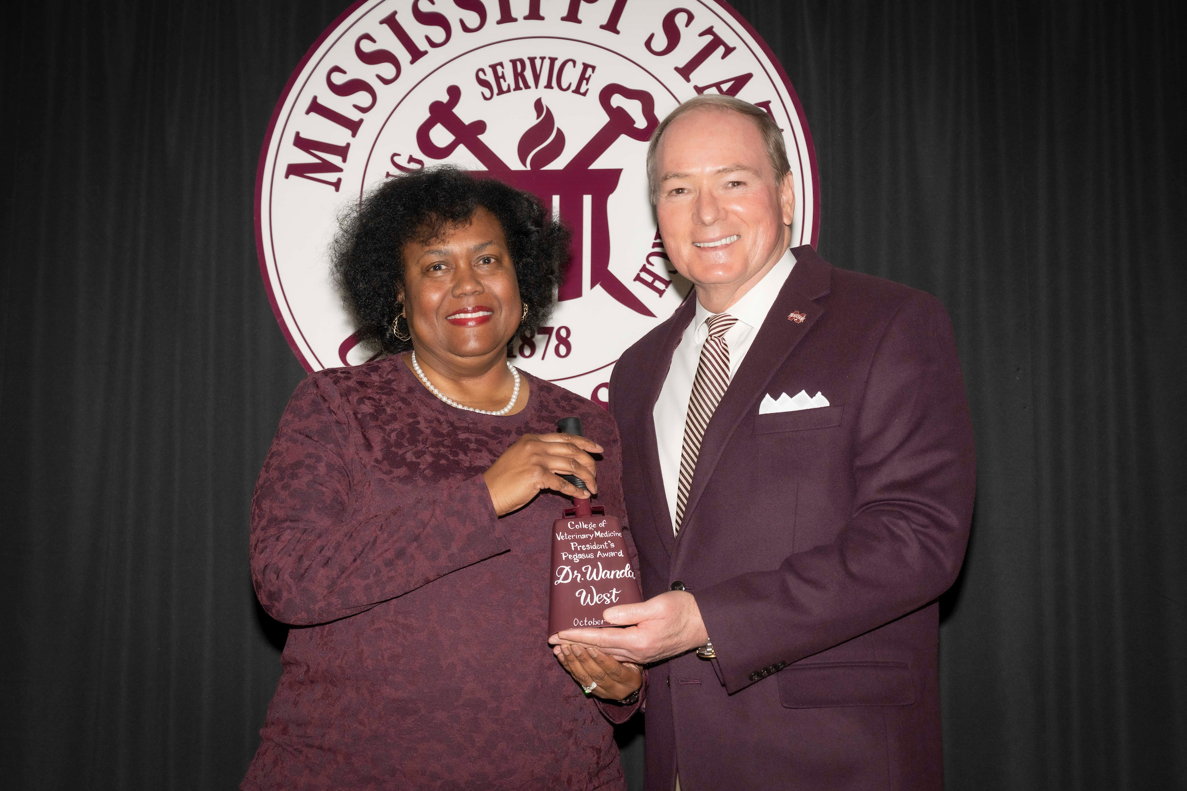 Dr. Wanda West and Dr. Mark Keenum