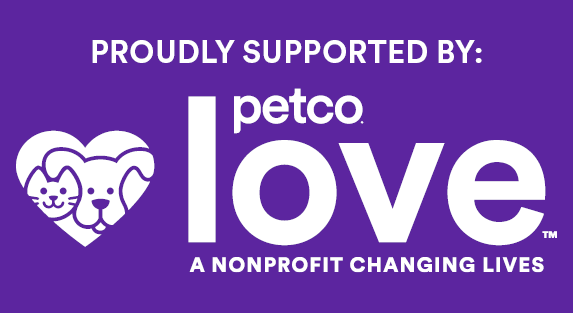 "Proudly Supported by: Petco Love"