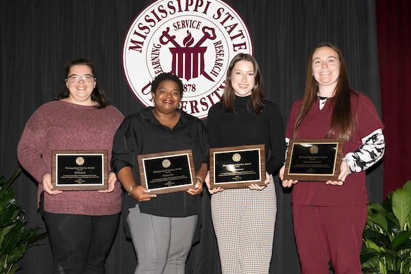 A group of award winners.