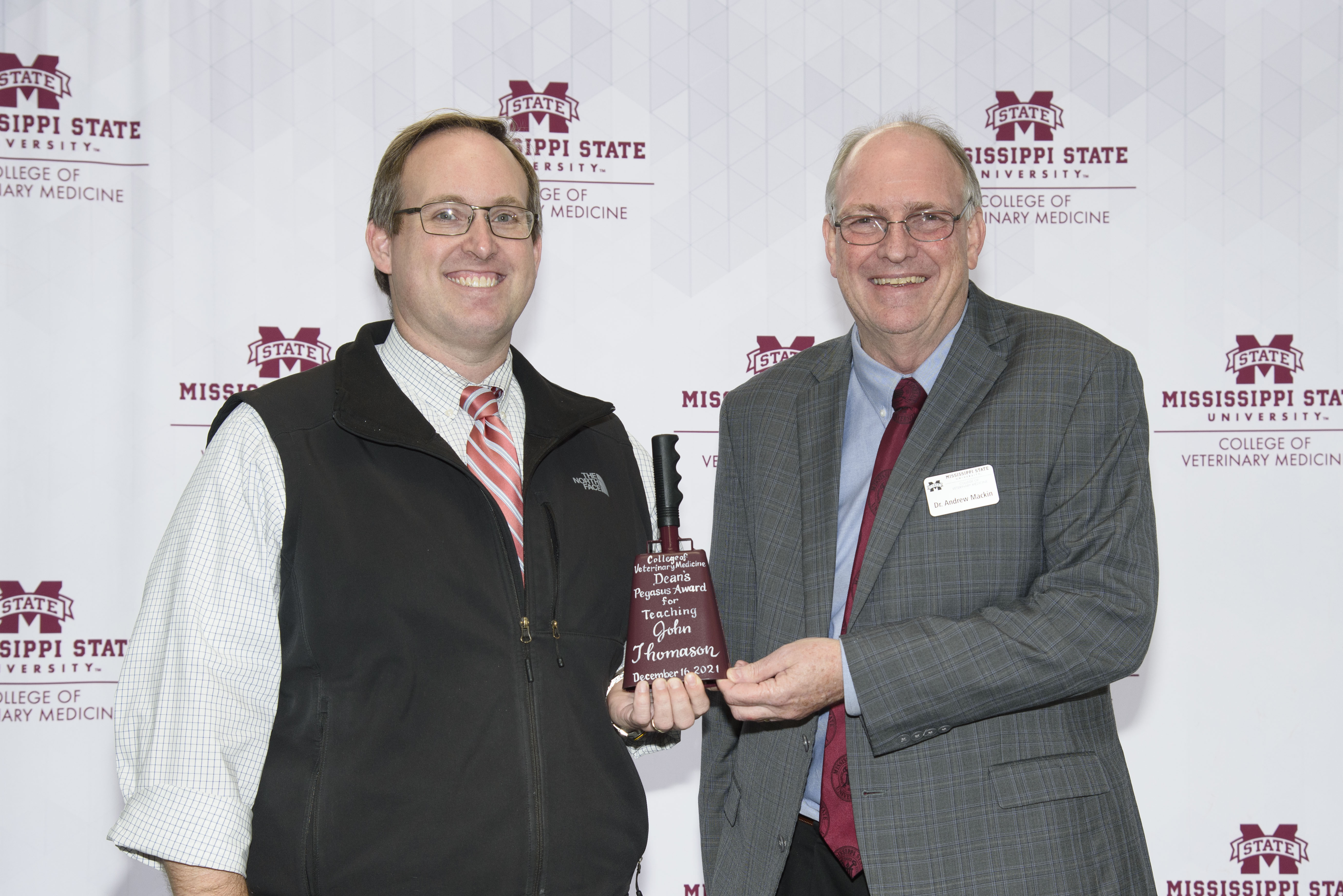 Dr. John Thomason and Dr. Andrew Mackin
