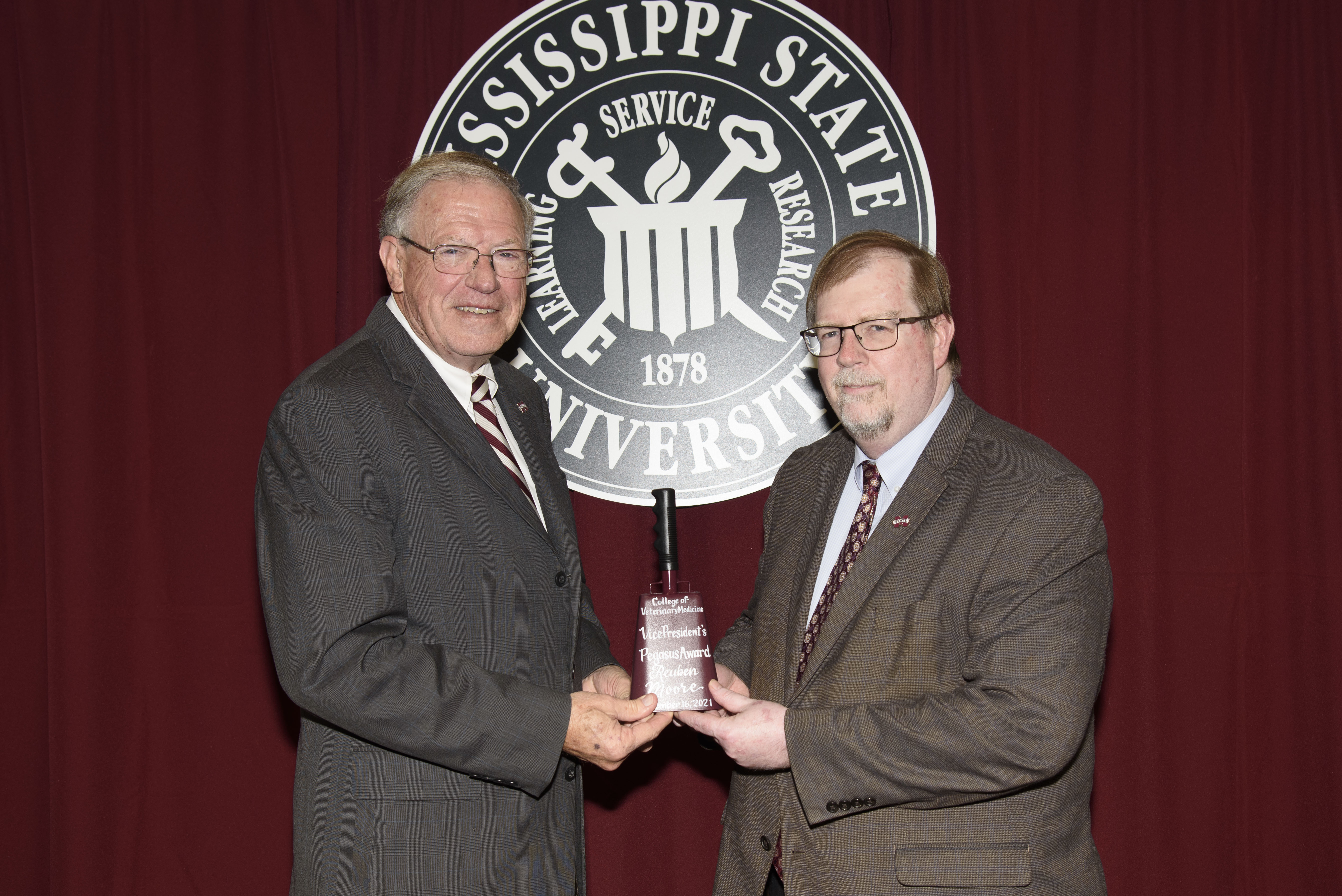 Dr. Keith Coble and Dr. Reuben Moore