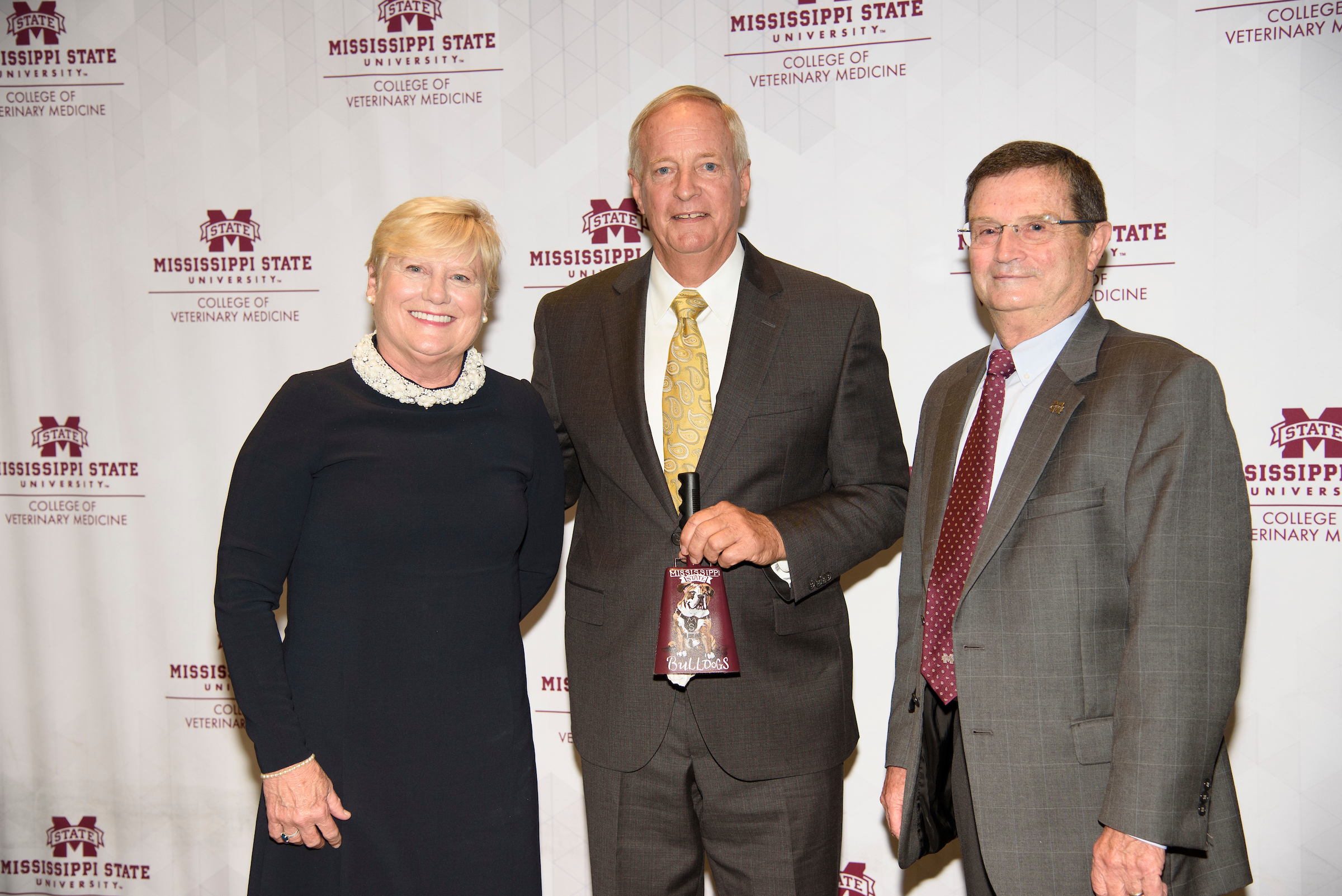 Dr. Kent Hoblet and Drs. Jim and Gail Anderson