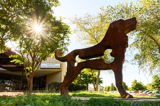 Front view of the Animal Health Center